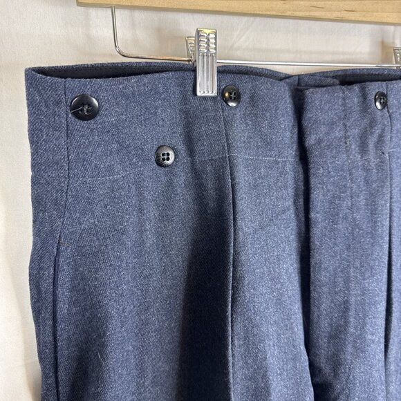 Vintage 1965 Bond Clothes Military Wool Trousers Men’s 36x34 - Picture 3 of 8